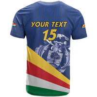 Custom Seychelles Beach Soccer 2025 T Shirt Flag Style