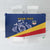 Custom Seychelles Beach Soccer 2025 Tablecloth Flag Style