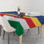 Custom Seychelles Beach Soccer 2025 Tablecloth Flag Style