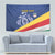 Custom Seychelles Beach Soccer 2025 Tapestry Flag Style