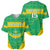 Custom Mauritania Beach Soccer 2025 Baseball Jersey Go Al-Murabitun Go