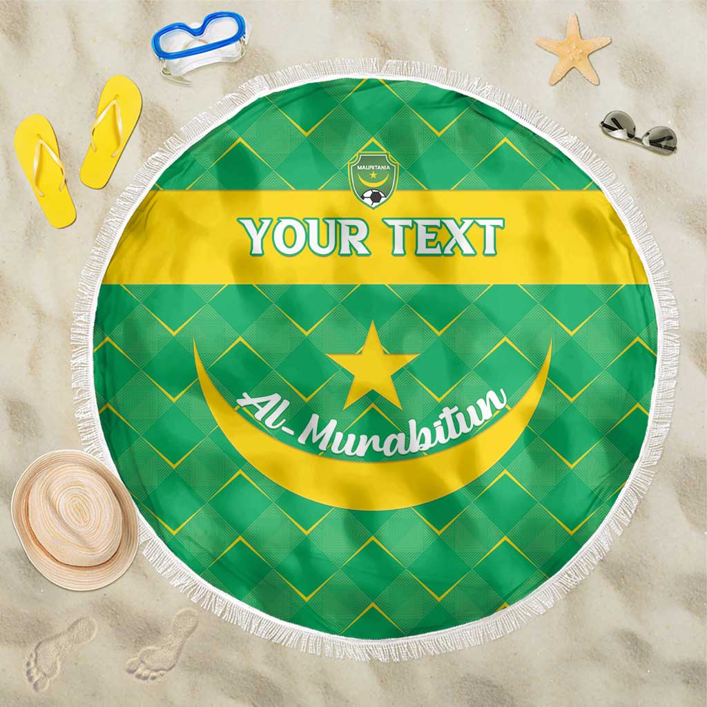 Custom Mauritania Beach Soccer 2025 Beach Blanket Go Al-Murabitun Go