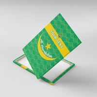 Custom Mauritania Beach Soccer 2025 Canvas Wall Art Go Al-Murabitun Go