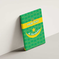 Custom Mauritania Beach Soccer 2025 Canvas Wall Art Go Al-Murabitun Go