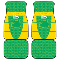 Custom Mauritania Beach Soccer 2025 Car Mats Go Al-Murabitun Go