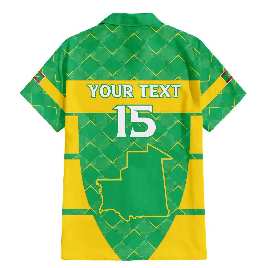 Custom Mauritania Beach Soccer 2025 Family Matching Mermaid Dress and Hawaiian Shirt Go Al-Murabitun Go