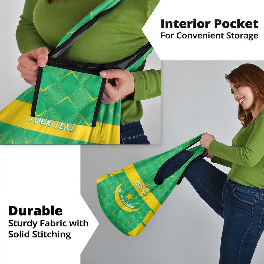 Custom Mauritania Beach Soccer 2025 Grocery Bag Go Al-Murabitun Go