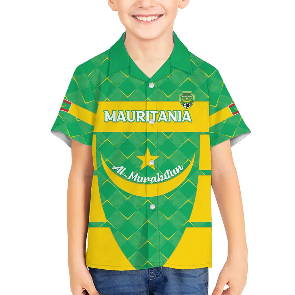 Custom Mauritania Beach Soccer 2025 Hawaiian Shirt Go Al-Murabitun Go