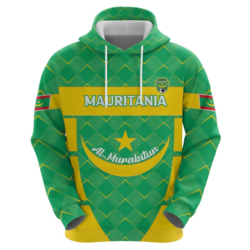 Custom Mauritania Beach Soccer 2025 Hoodie Go Al-Murabitun Go