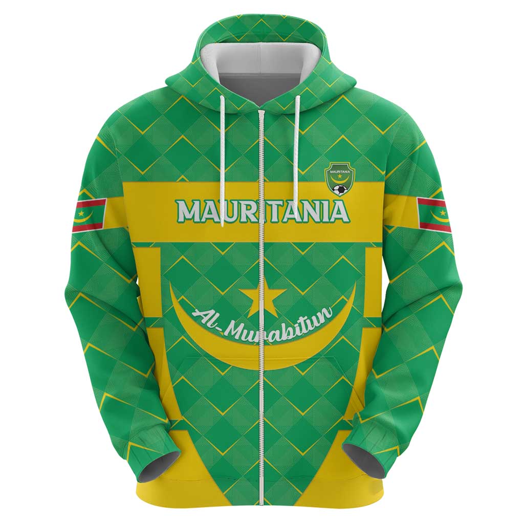 Custom Mauritania Beach Soccer 2025 Hoodie Go Al-Murabitun Go