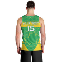 Custom Mauritania Beach Soccer 2025 Men Tank Top Go Al-Murabitun Go
