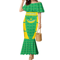 Custom Mauritania Beach Soccer 2025 Mermaid Dress Go Al-Murabitun Go