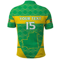 Custom Mauritania Beach Soccer 2025 Polo Shirt Go Al-Murabitun Go