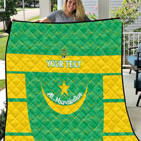 Custom Mauritania Beach Soccer 2025 Quilt Go Al-Murabitun Go