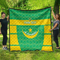 Custom Mauritania Beach Soccer 2025 Quilt Go Al-Murabitun Go