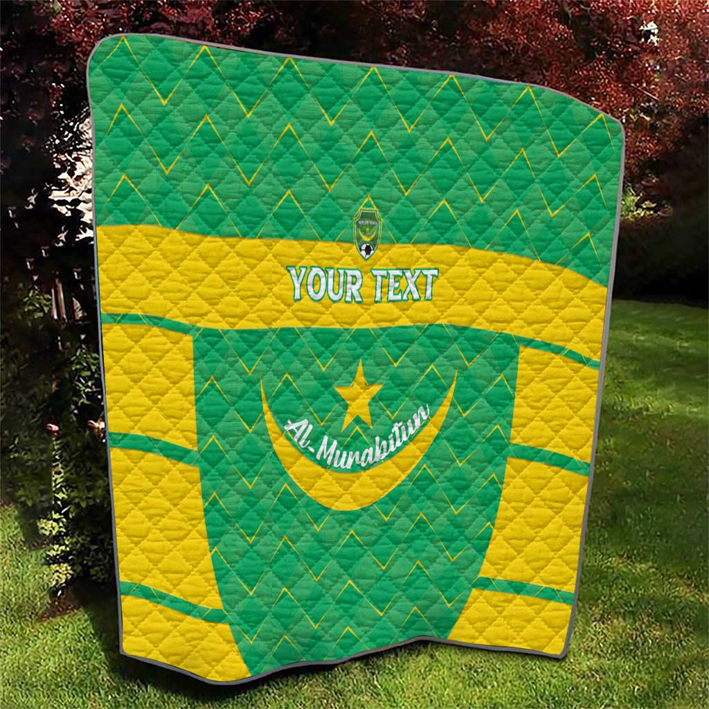 Custom Mauritania Beach Soccer 2025 Quilt Go Al-Murabitun Go