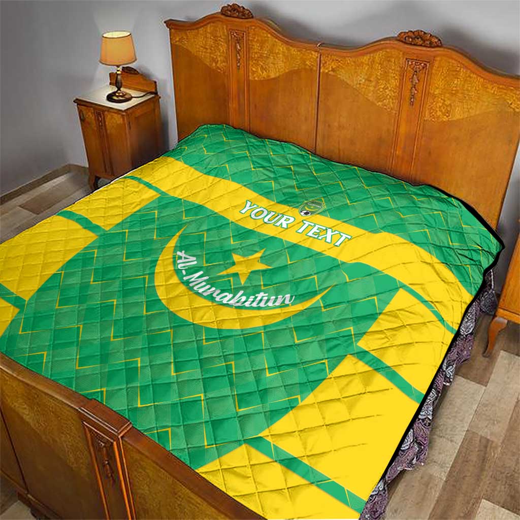 Custom Mauritania Beach Soccer 2025 Quilt Go Al-Murabitun Go