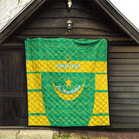 Custom Mauritania Beach Soccer 2025 Quilt Go Al-Murabitun Go