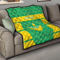 Custom Mauritania Beach Soccer 2025 Quilt Go Al-Murabitun Go