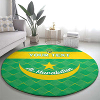 Custom Mauritania Beach Soccer 2025 Round Carpet Go Al-Murabitun Go