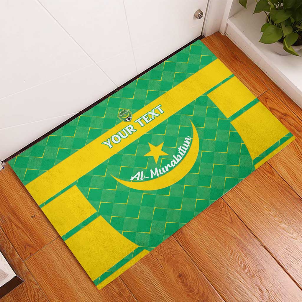 Custom Mauritania Beach Soccer 2025 Rubber Doormat Go Al-Murabitun Go