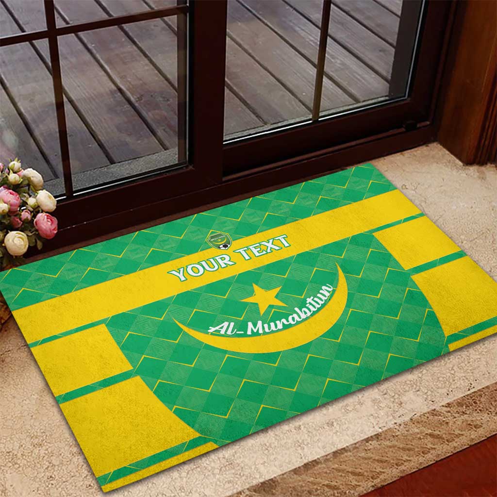 Custom Mauritania Beach Soccer 2025 Rubber Doormat Go Al-Murabitun Go
