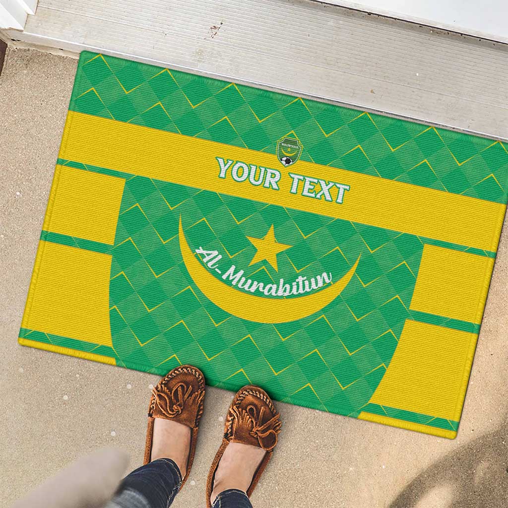 Custom Mauritania Beach Soccer 2025 Rubber Doormat Go Al-Murabitun Go