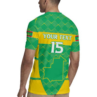 Custom Mauritania Beach Soccer 2025 Rugby Jersey Go Al-Murabitun Go