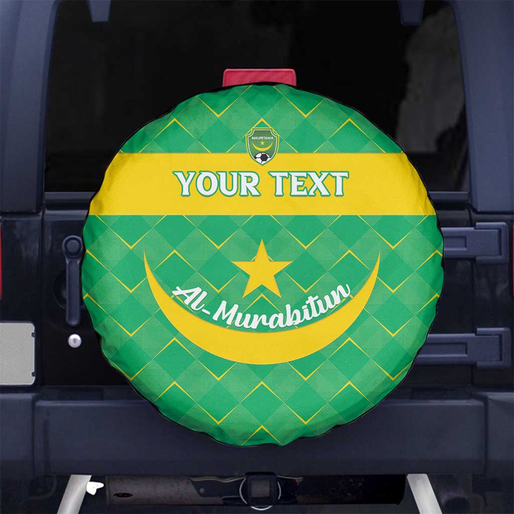 Custom Mauritania Beach Soccer 2025 Spare Tire Cover Go Al-Murabitun Go