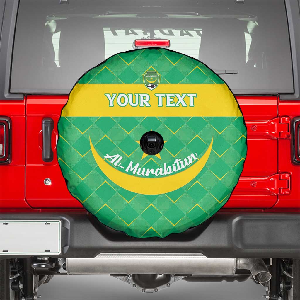 Custom Mauritania Beach Soccer 2025 Spare Tire Cover Go Al-Murabitun Go