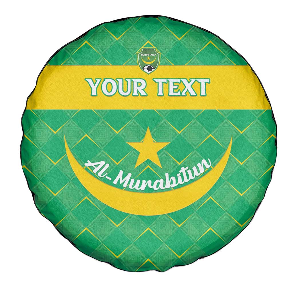 Custom Mauritania Beach Soccer 2025 Spare Tire Cover Go Al-Murabitun Go