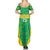 Custom Mauritania Beach Soccer 2025 Summer Maxi Dress Go Al-Murabitun Go