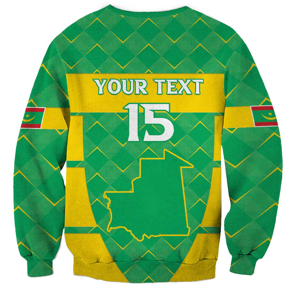 Custom Mauritania Beach Soccer 2025 Sweatshirt Go Al-Murabitun Go