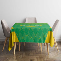 Custom Mauritania Beach Soccer 2025 Tablecloth Go Al-Murabitun Go
