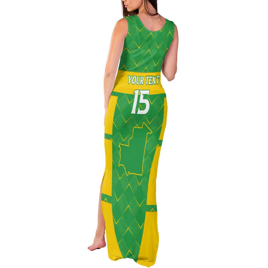 Custom Mauritania Beach Soccer 2025 Tank Maxi Dress Go Al-Murabitun Go