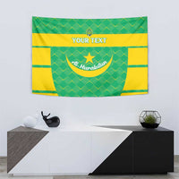 Custom Mauritania Beach Soccer 2025 Tapestry Go Al-Murabitun Go
