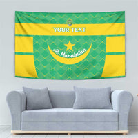 Custom Mauritania Beach Soccer 2025 Tapestry Go Al-Murabitun Go