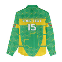 Custom Mauritania Beach Soccer 2025 Women Casual Shirt Go Al-Murabitun Go