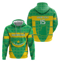 Custom Mauritania Beach Soccer 2025 Zip Hoodie Go Al-Murabitun Go