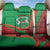 Burkina Faso Independence Day Back Car Seat Cover Coat Of Arms With Rose