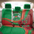 Burkina Faso Independence Day Back Car Seat Cover Coat Of Arms With Rose