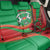 Burkina Faso Independence Day Back Car Seat Cover Coat Of Arms With Rose