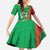 Personalised Burkina Faso Independence Day Family Matching Mermaid Dress and Hawaiian Shirt Coat Of Arms With Rose