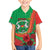 Personalised Burkina Faso Independence Day Family Matching Off The Shoulder Long Sleeve Dress and Hawaiian Shirt Coat Of Arms With Rose