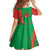 Personalised Burkina Faso Independence Day Family Matching Off Shoulder Maxi Dress and Hawaiian Shirt Coat Of Arms With Rose