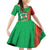 Personalised Burkina Faso Independence Day Family Matching Off Shoulder Short Dress and Hawaiian Shirt Coat Of Arms With Rose