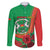 Personalised Burkina Faso Independence Day Family Matching Puletasi and Hawaiian Shirt Coat Of Arms With Rose