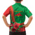 Personalised Burkina Faso Independence Day Family Matching Short Sleeve Bodycon Dress and Hawaiian Shirt Coat Of Arms With Rose