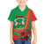 Personalised Burkina Faso Independence Day Family Matching Short Sleeve Bodycon Dress and Hawaiian Shirt Coat Of Arms With Rose