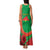 Personalised Burkina Faso Independence Day Family Matching Tank Maxi Dress and Hawaiian Shirt Coat Of Arms With Rose